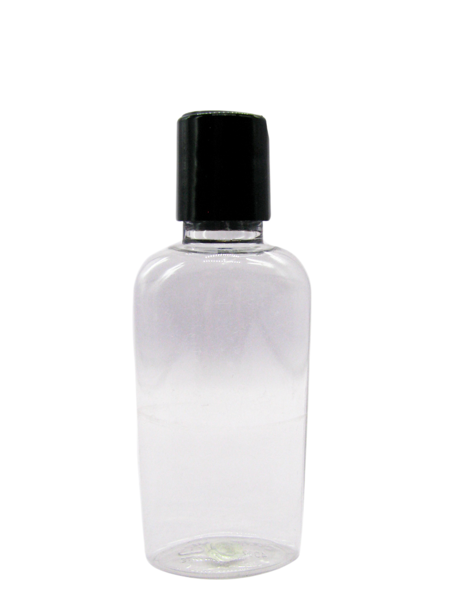 Envase Transparente Con Tapa 60 Ml. Paq. 50 Pzs