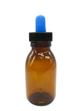 Frasco Con Gotero Ambar 60 Ml. Paq. 40 Piezas