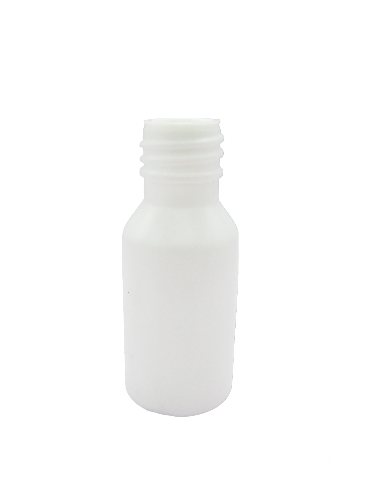 Envase Plástico Blanco Sin Tapa 20 Ml. Paq. Con 100 Pzas.