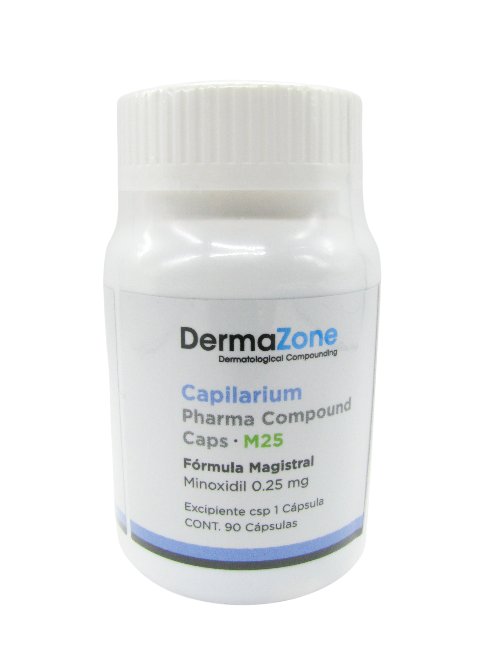 Capilarium  capsulas Minoxidil 0.25mg. 90 caps