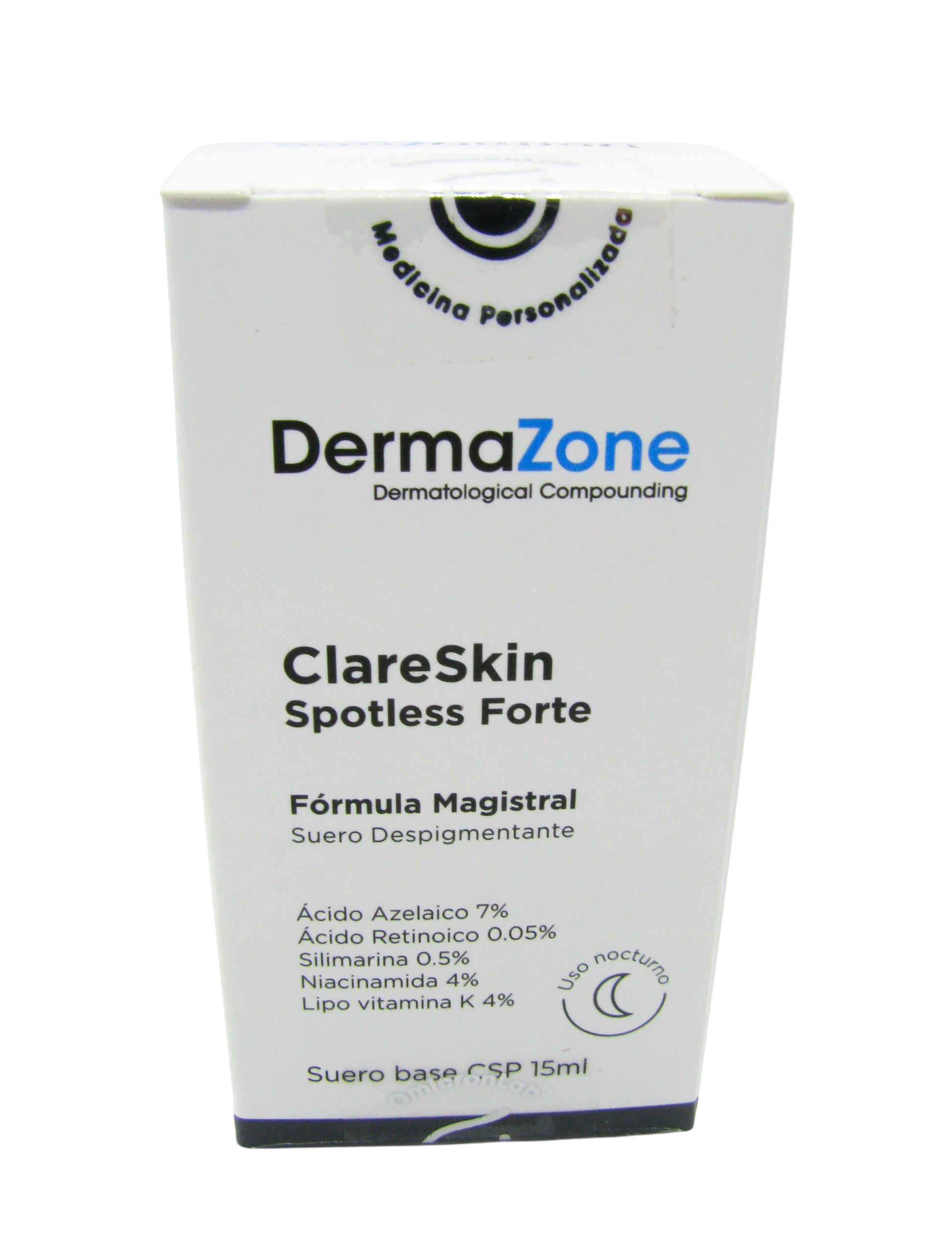 Dermazone Clareskin Spotless Forte Despigmentante 15 Ml.