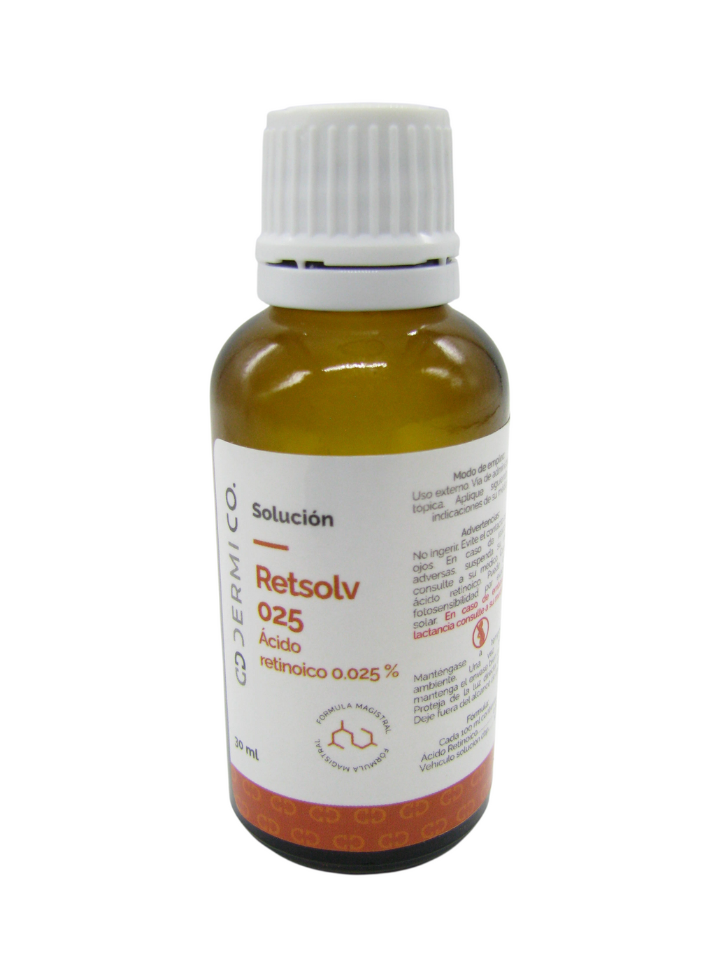 Retsolv Solución 025 Ácido Retinoico 0.025% Dermico 30 Ml.