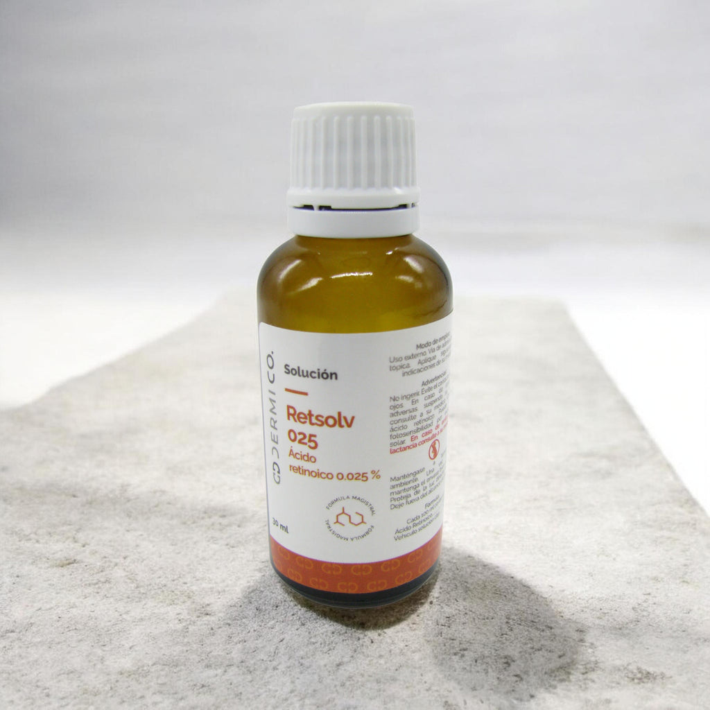 Retsolv Solución 025 Ácido Retinoico 0.025% Dermico 30 Ml.
