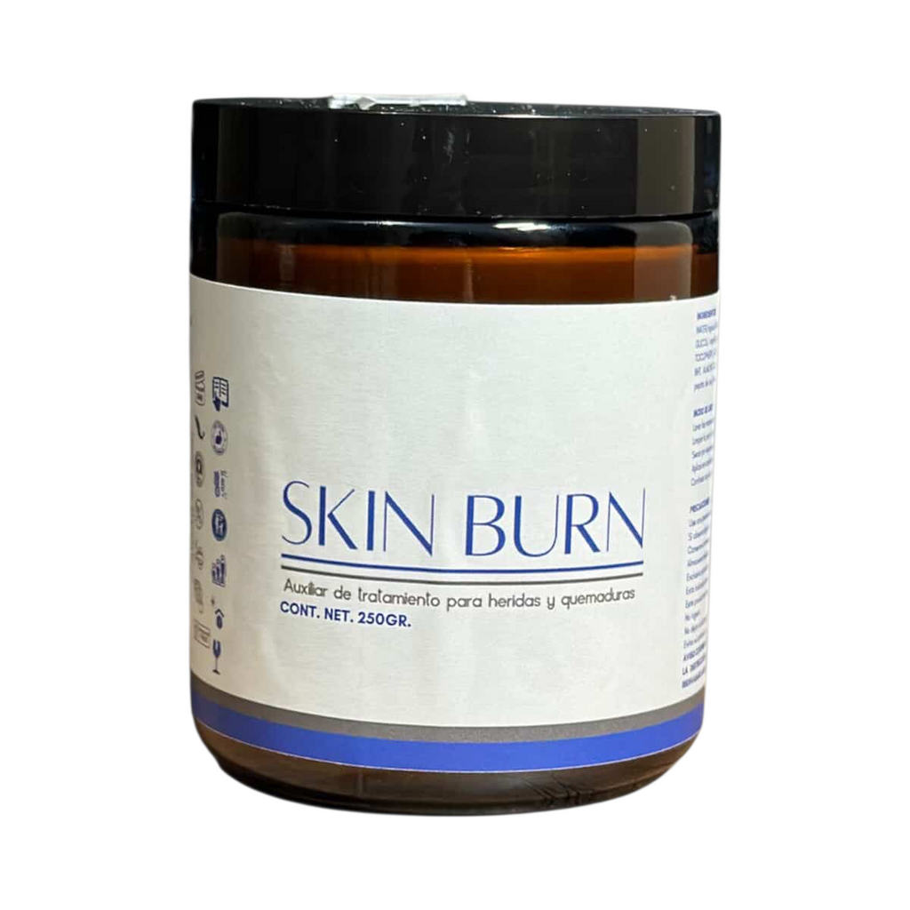 Skin Burn Crema Auxiliar En Lesiones De La Piel 250 Gr.