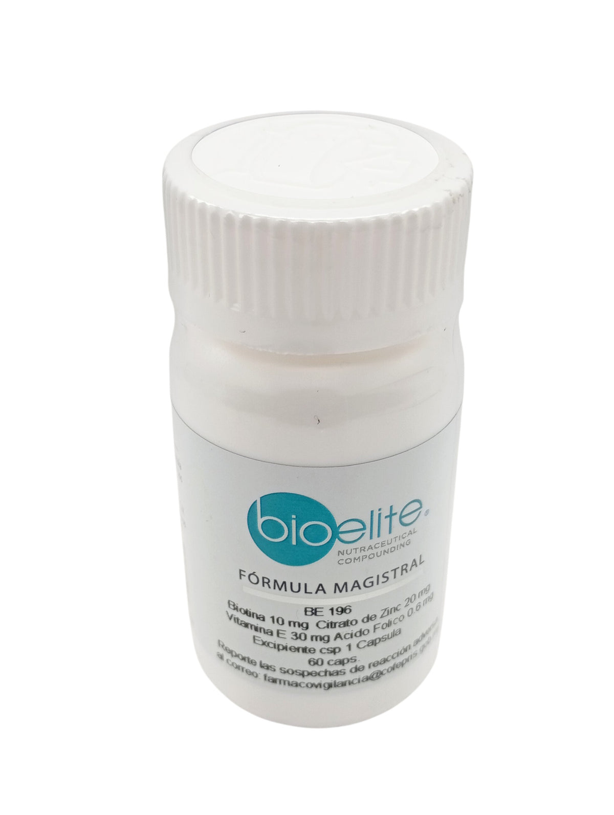 Biotina 10 Mg. Citrato De Zinc 20 Mg. Vitamina E 30 Mg.